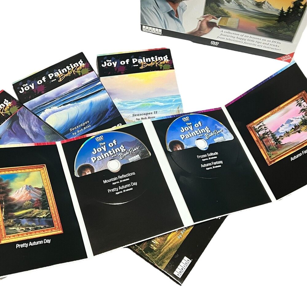 The Joy Of Painting With Bob Ross (10-Disc DVD Box Set) Collectors Ed, 20 lesson - Picture 7 of 11